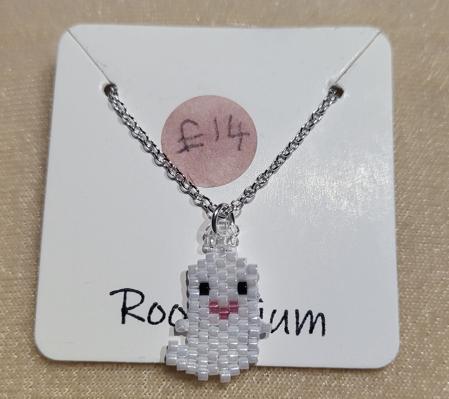 Halloween Ghost Necklace