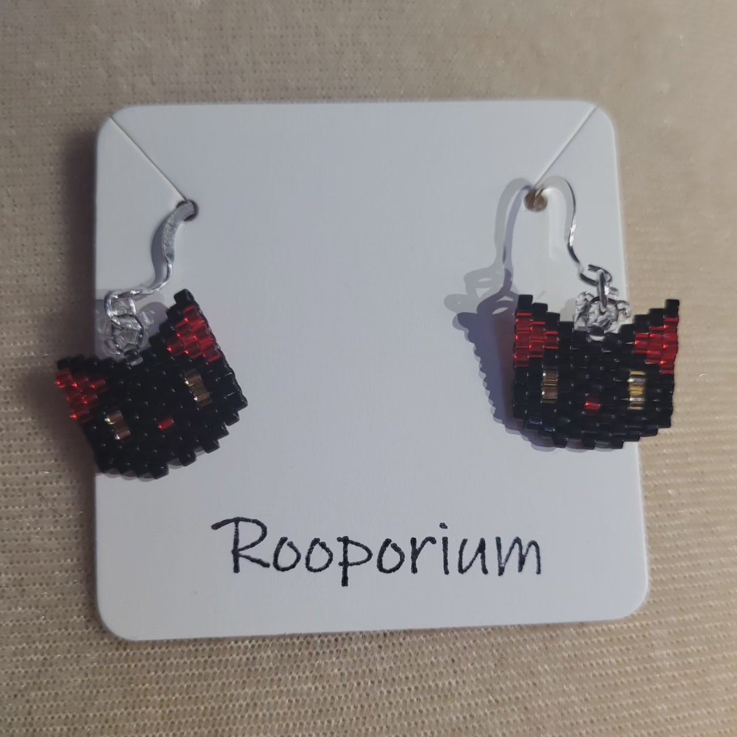 Halloween Cat Earrings