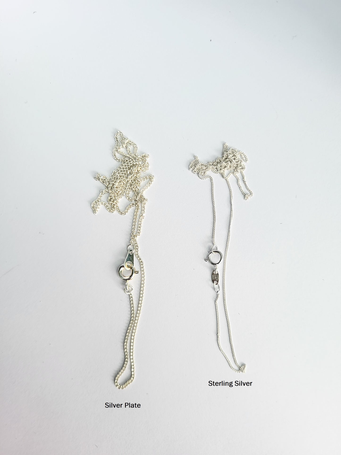 Monochrome Snowflake Necklace