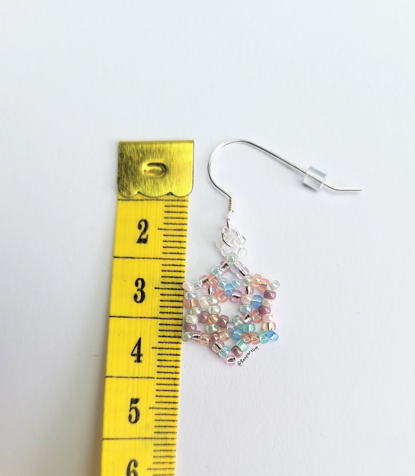 Pastel Snowflake Earrings