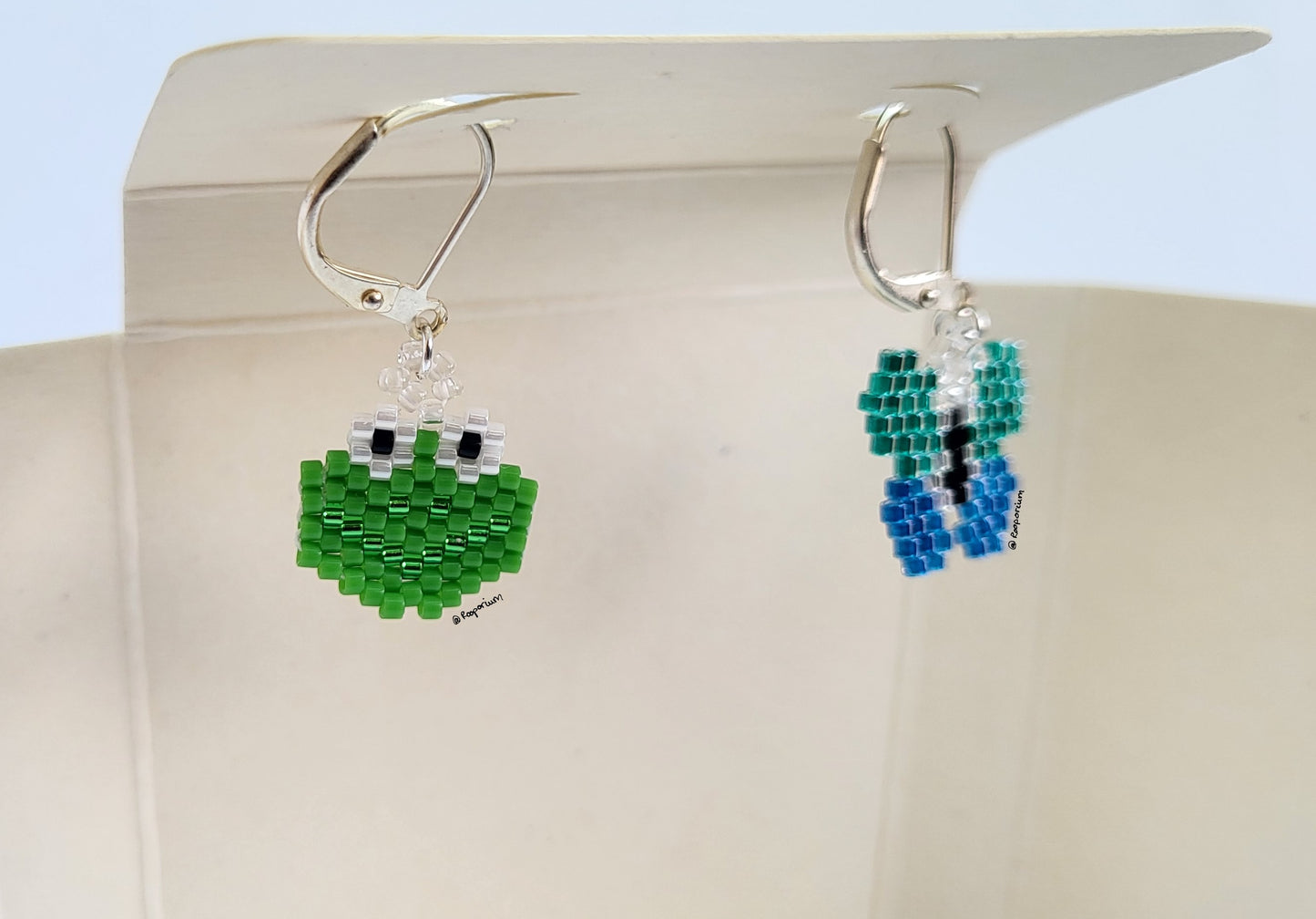 Green Frog Stitch Marker