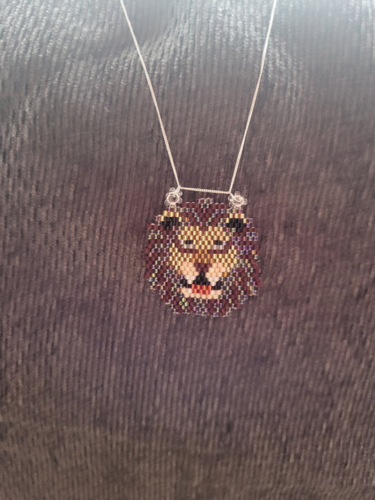 Lion necklace