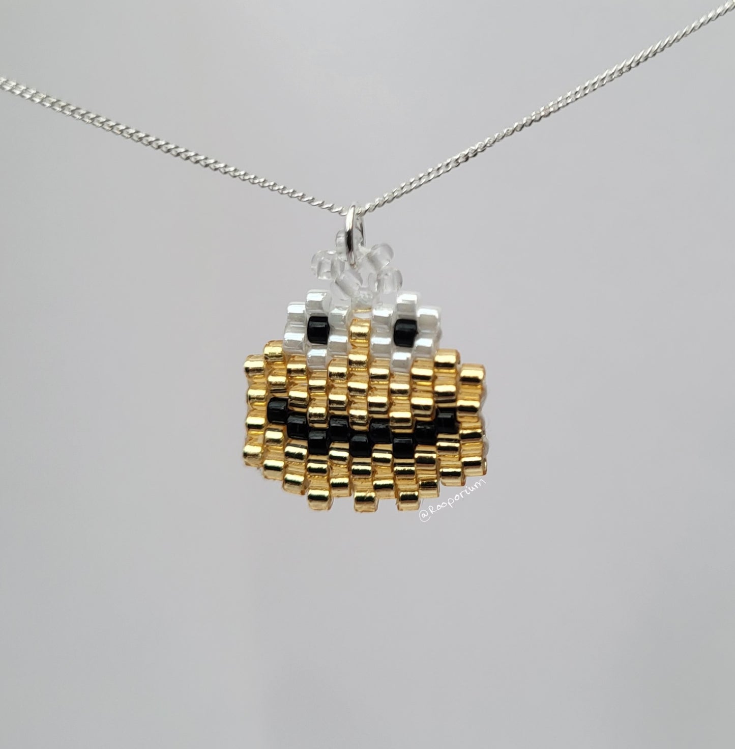 Gold Monster Necklace