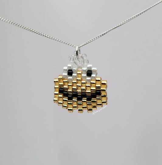 Gold Monster Necklace