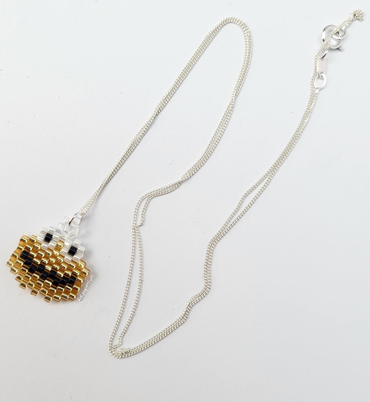 Gold Monster Necklace