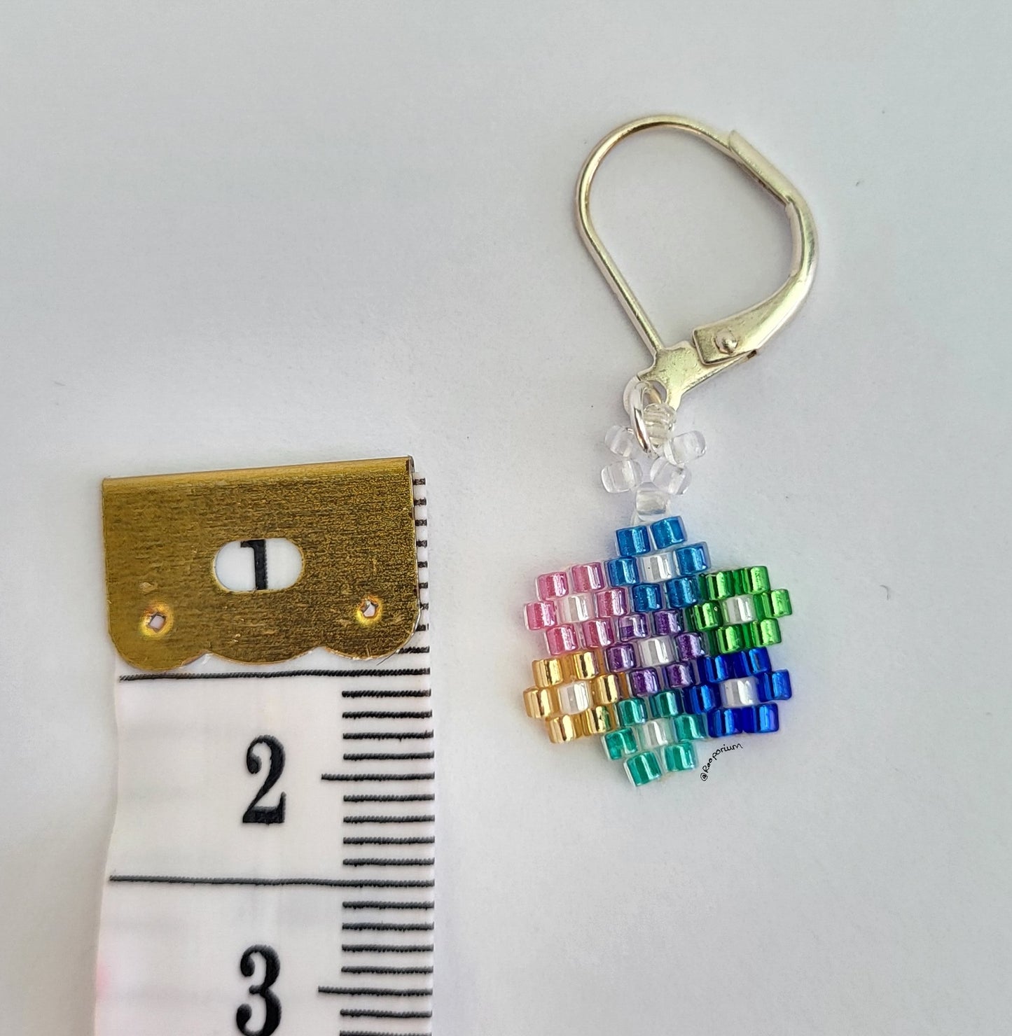 Multi Coloured Flower Stitch Marker