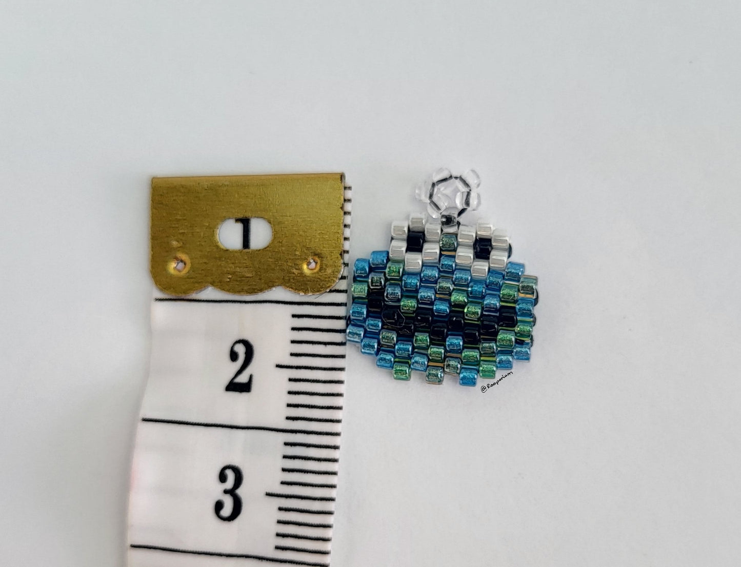 Mixed Blue Monster Necklace