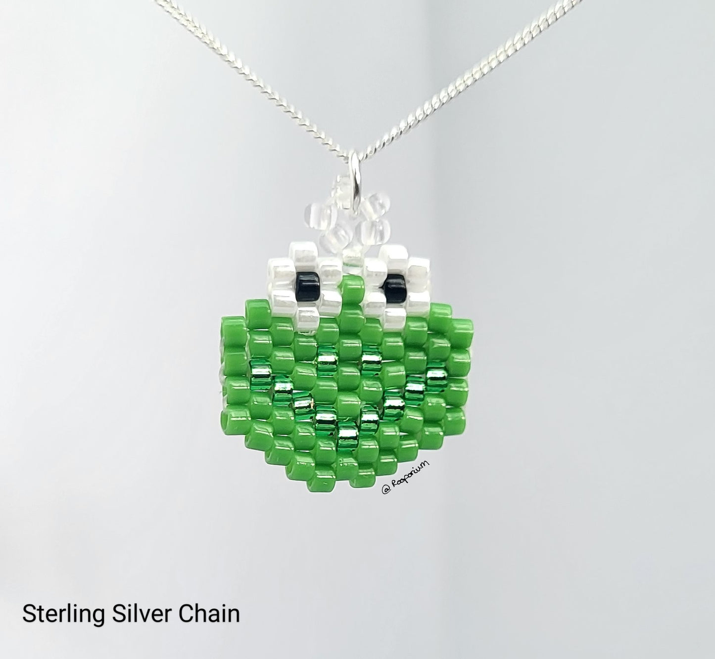 Green Frog Necklace