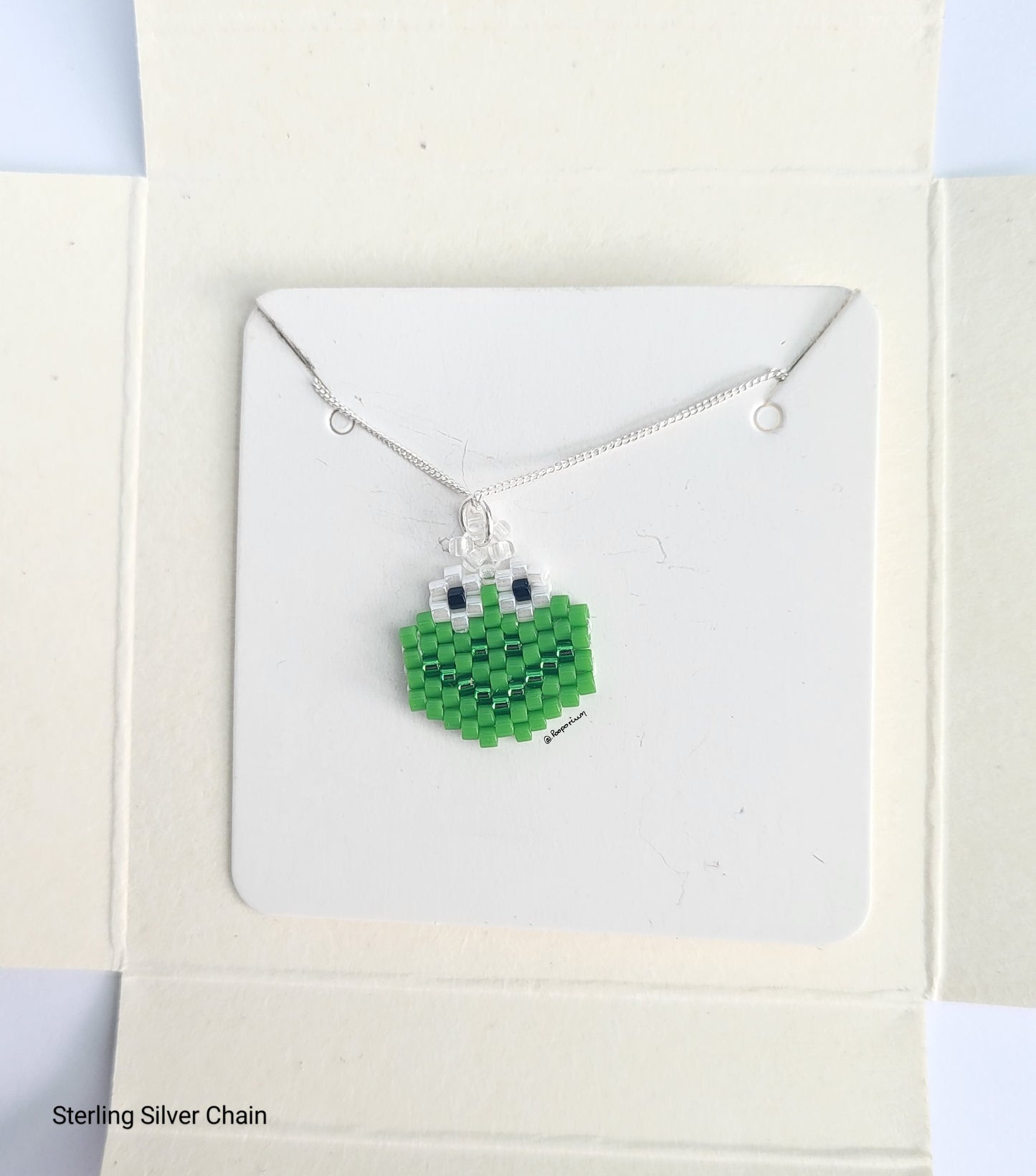 Green Frog Necklace