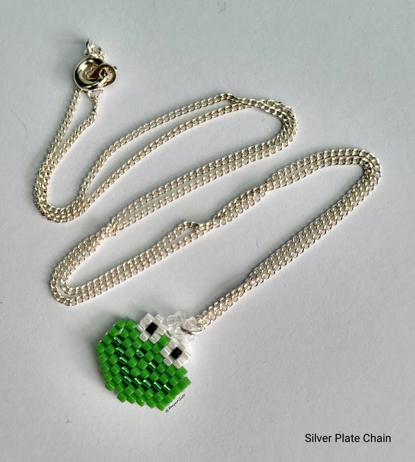 Green Frog Necklace